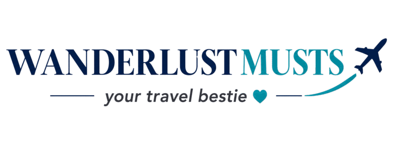 WANDERLUSTMUSTS travel website logo