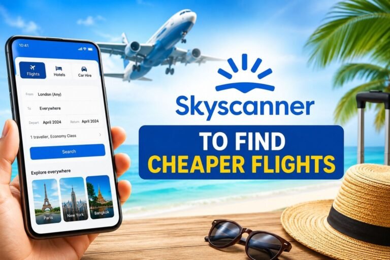 How to Use Skyscanner to Find Cheaper Flights - WANDERLUSTMUSTS travel guide