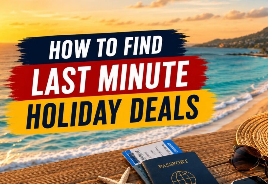 Guide to finding last-minute holiday deals yourself