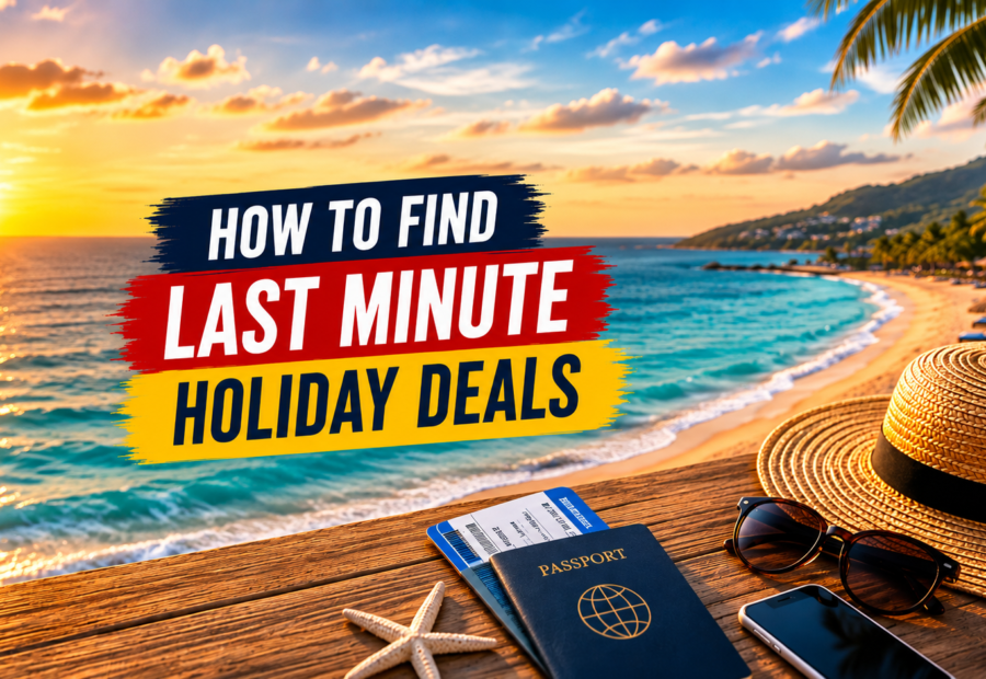 Guide to finding last-minute holiday deals yourself