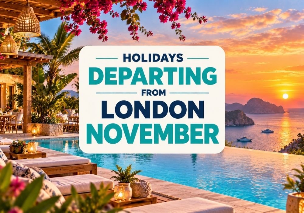 November Holidays From London (Checked Bags Included)