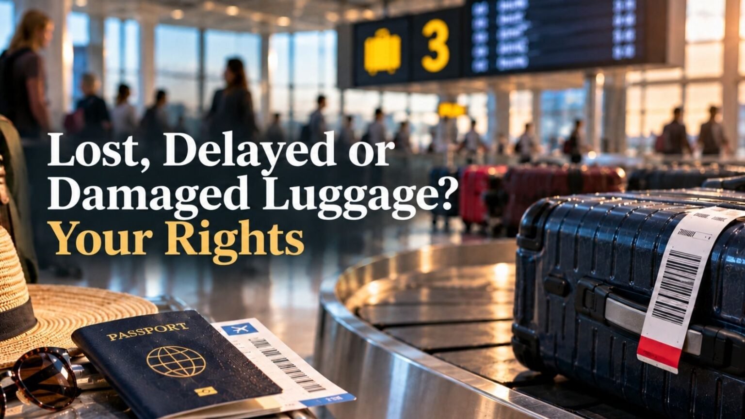 Lost, delayed or damaged luggage passenger rights