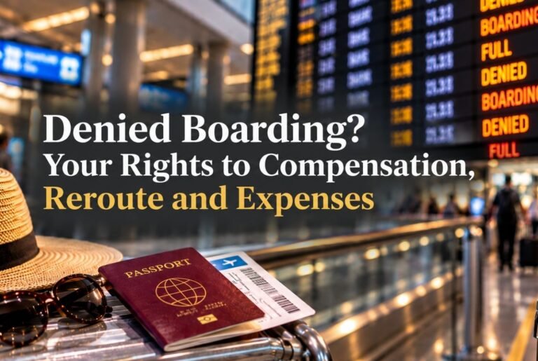 Denied boarding rights to compensation, rerouting and expenses