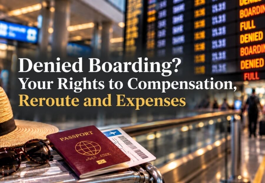 Denied boarding rights to compensation, rerouting and expenses