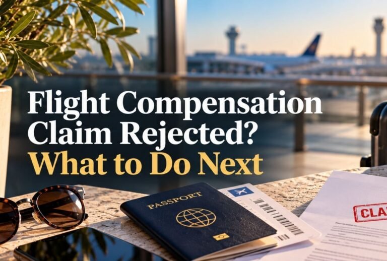 Flight compensation claim rejected and what to do next