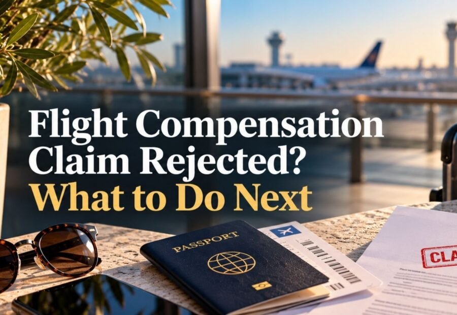 Flight compensation claim rejected and what to do next