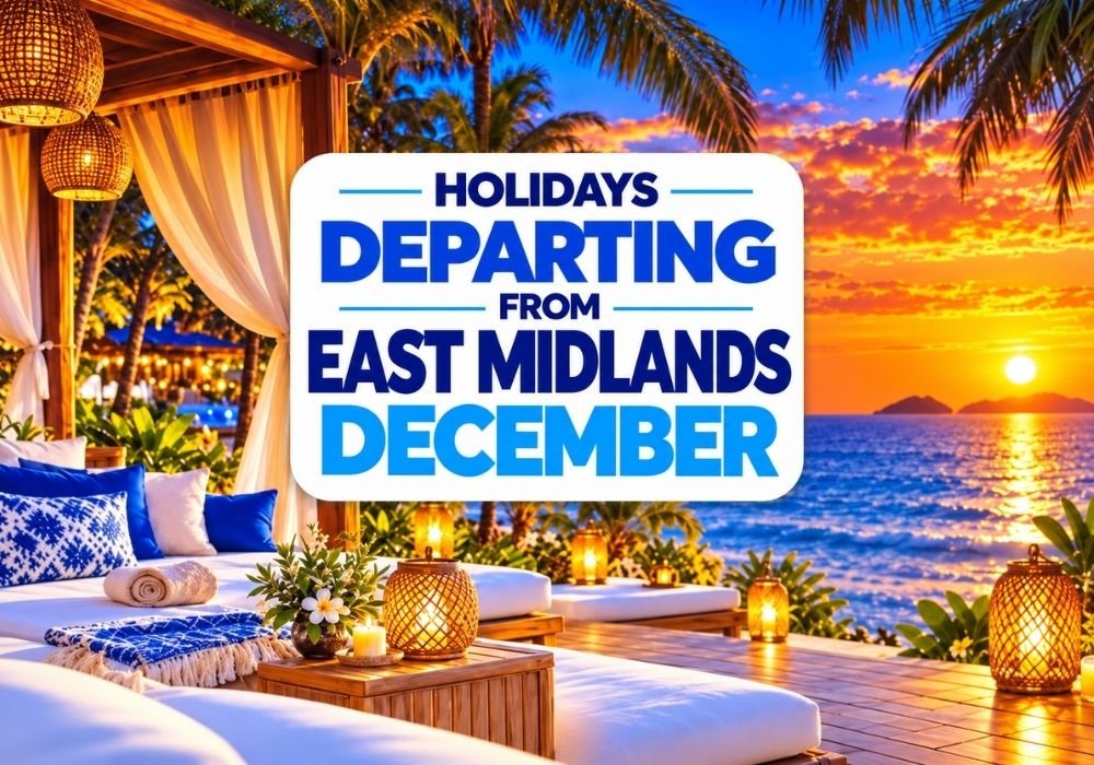🎄 December Holidays from East Midlands