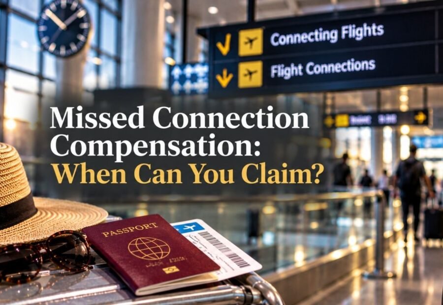 Missed connection compensation and when you can claim
